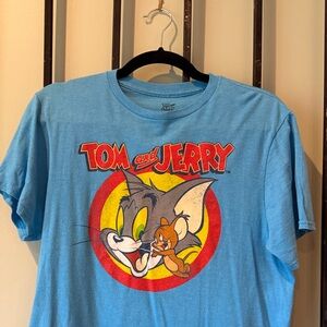 Women's Blue Graphic Tee